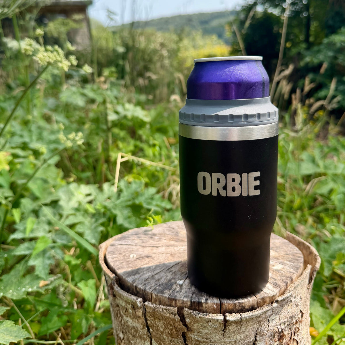Orbie 12oz Insulated Cup Black