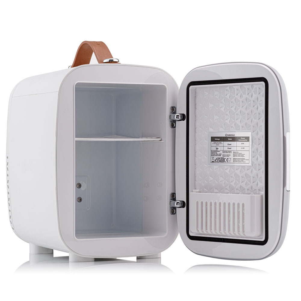 Subcold Pro 4 litre grey mini fridge interior