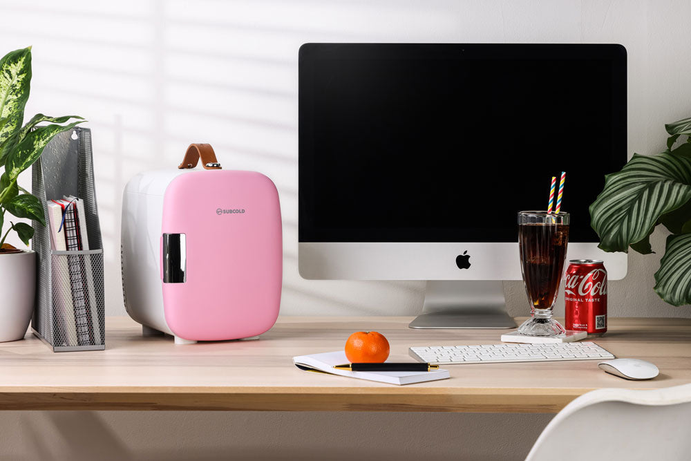 Subcold Pro 4 litre pink personal mini fridge