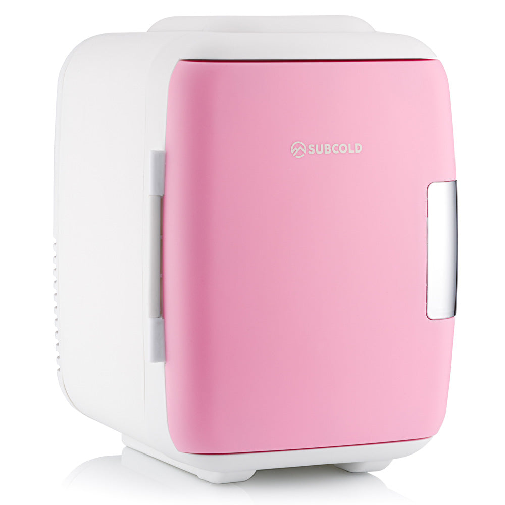 Subcold Classic 4 litre pink mini fridge 