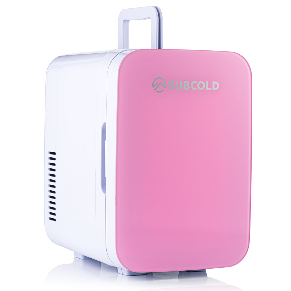 Subcold Ultra 6 litre pink mini fridge