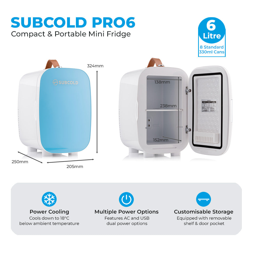 Subcold Pro 6L Mini Fridge
