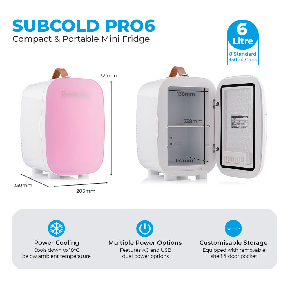 Subcold Pro 6L Mini Fridge