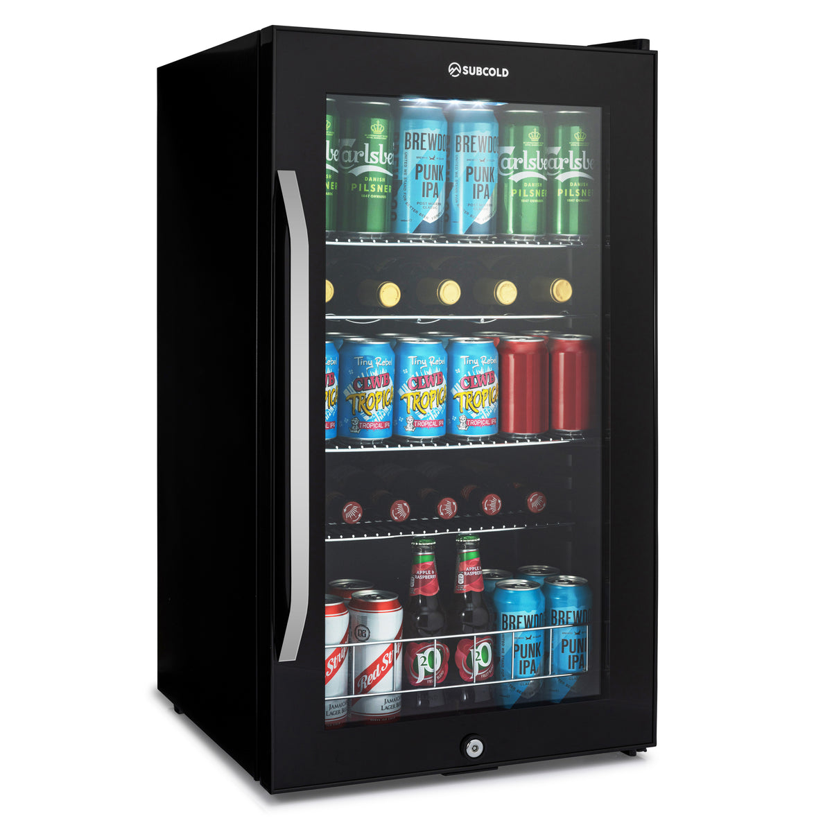 Subcold ACE100 LED Beer Fridge - Black