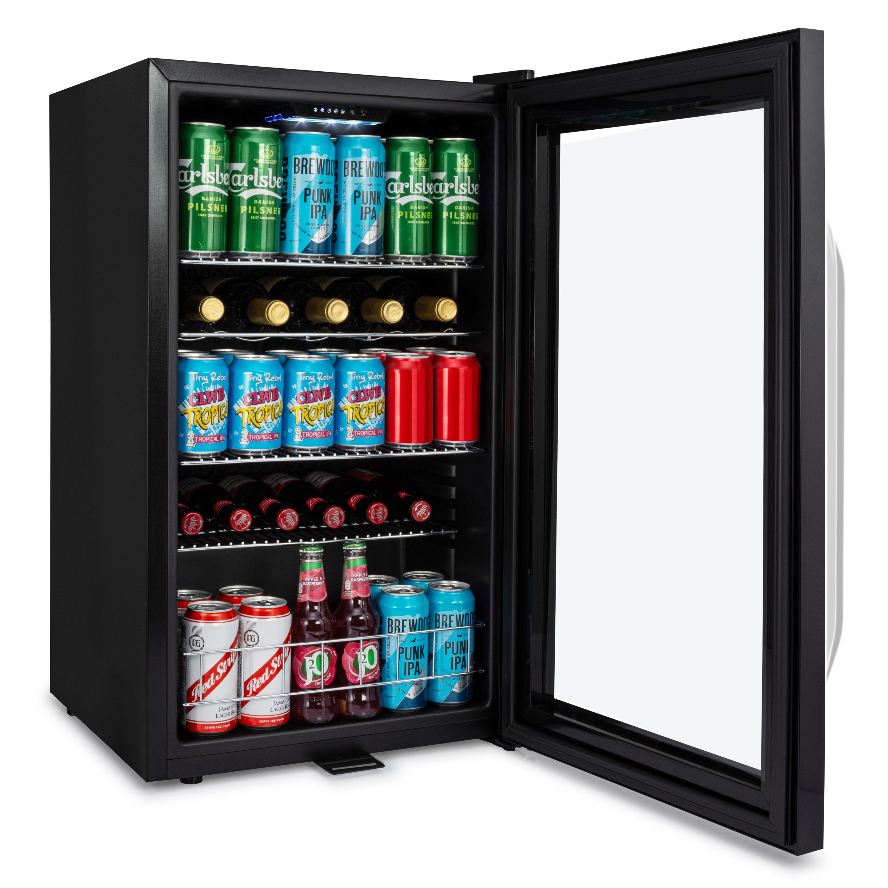 Subcold Ace 100 LED Touch Control Beer Fridge - Black | Refurbished