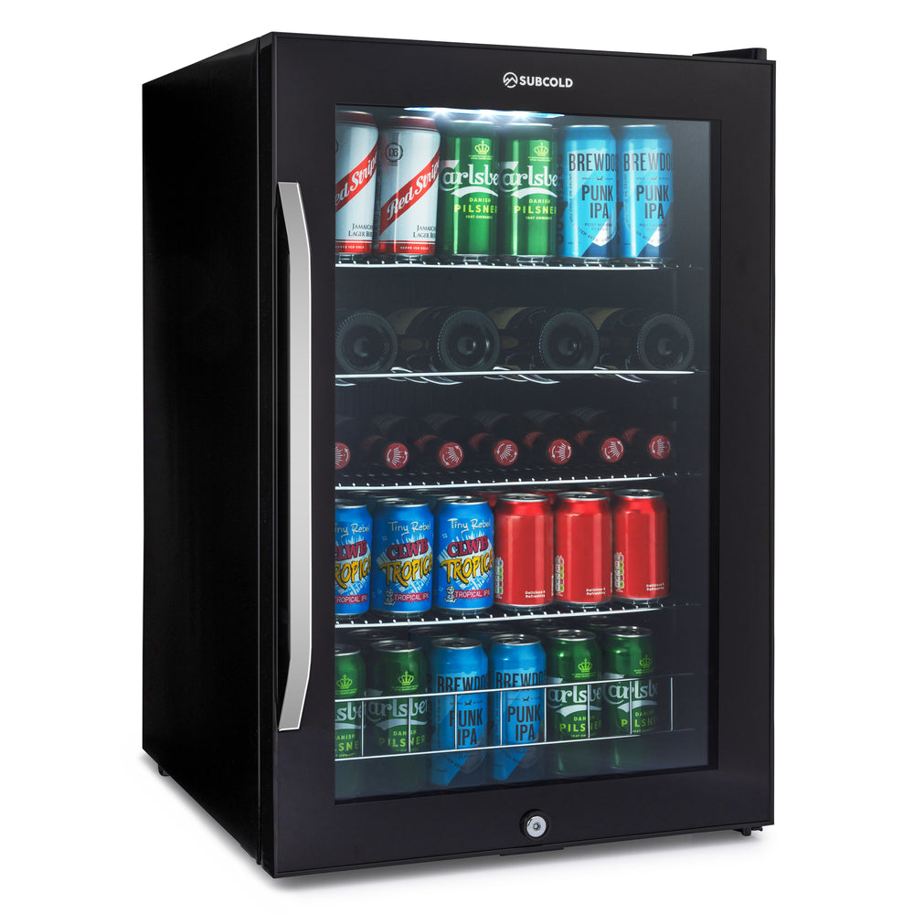 Subcold ACE130 LED Beer Fridge - Black