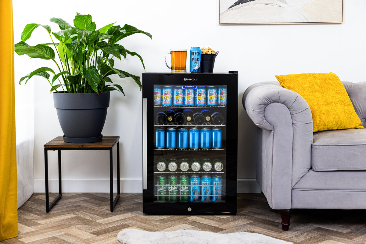 Subcold ACE130 LED Beer Fridge - Black