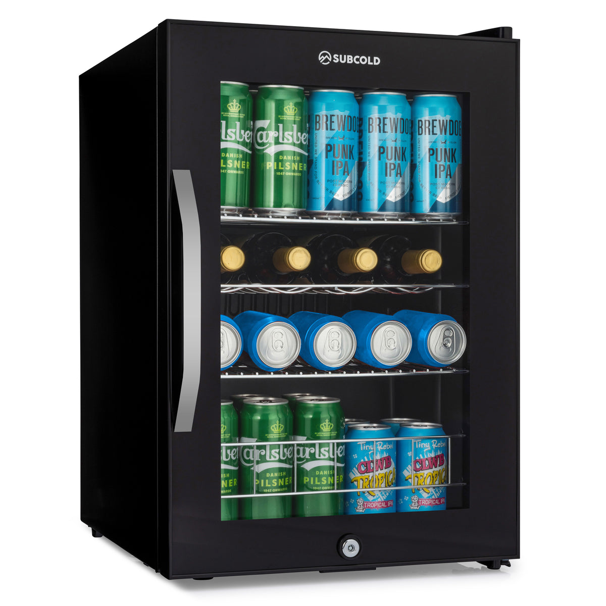 Subcold ACE65 LED Beer Fridge - Black