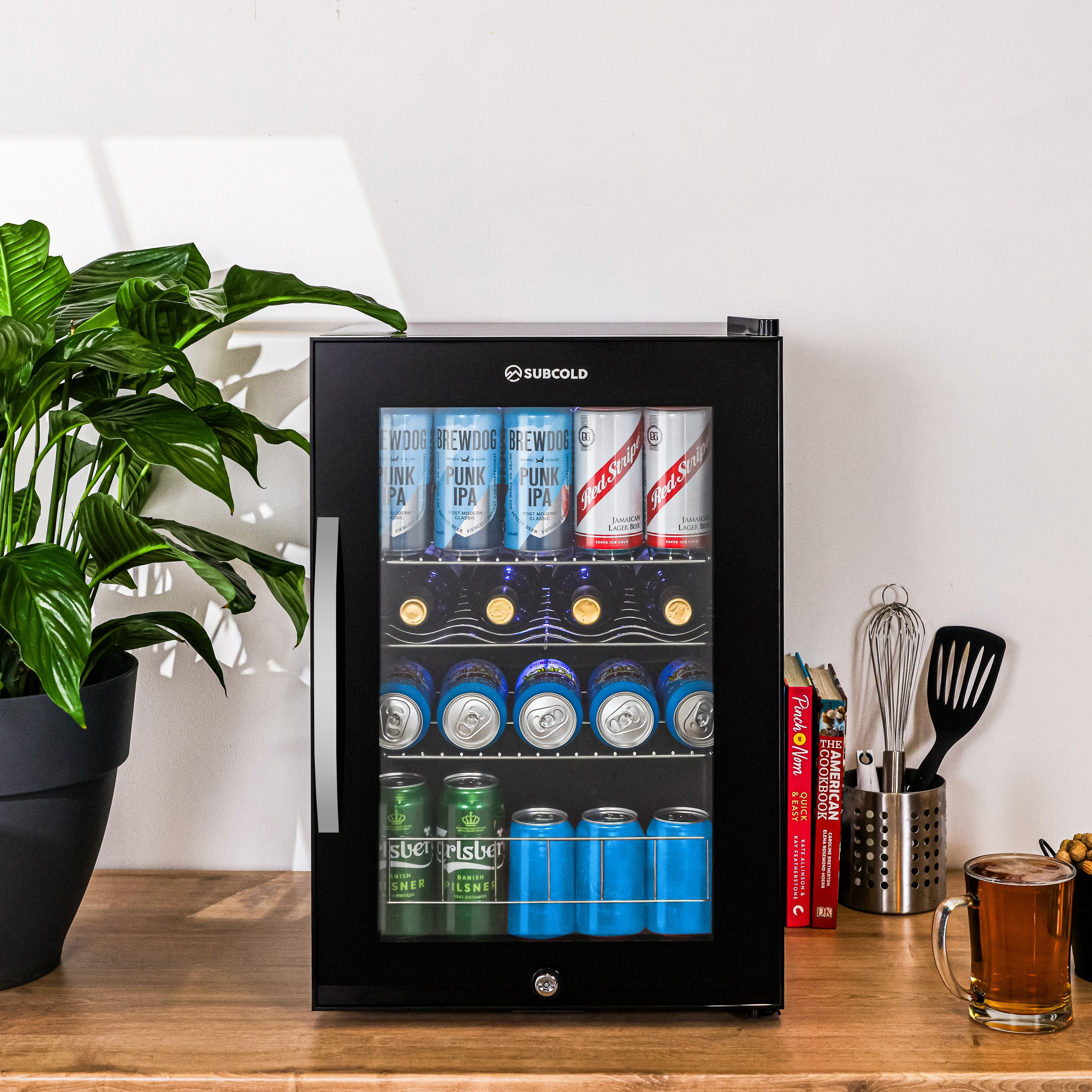 Subcold Ace 65 LED Touch Control Beer Fridge - Black | Refurbished