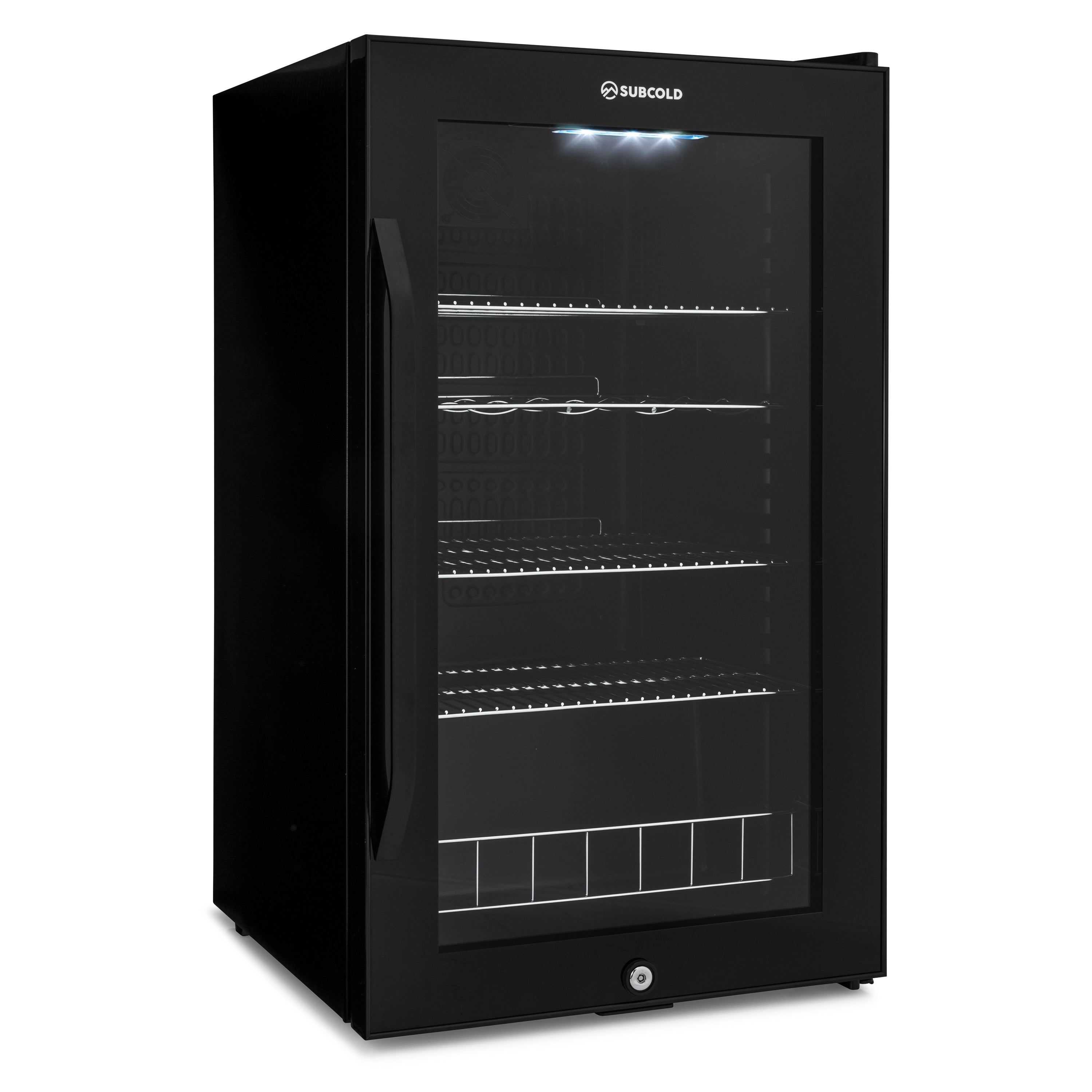 Subcold Ace 100 LED Touch Control Beer Fridge - Black | Refurbished