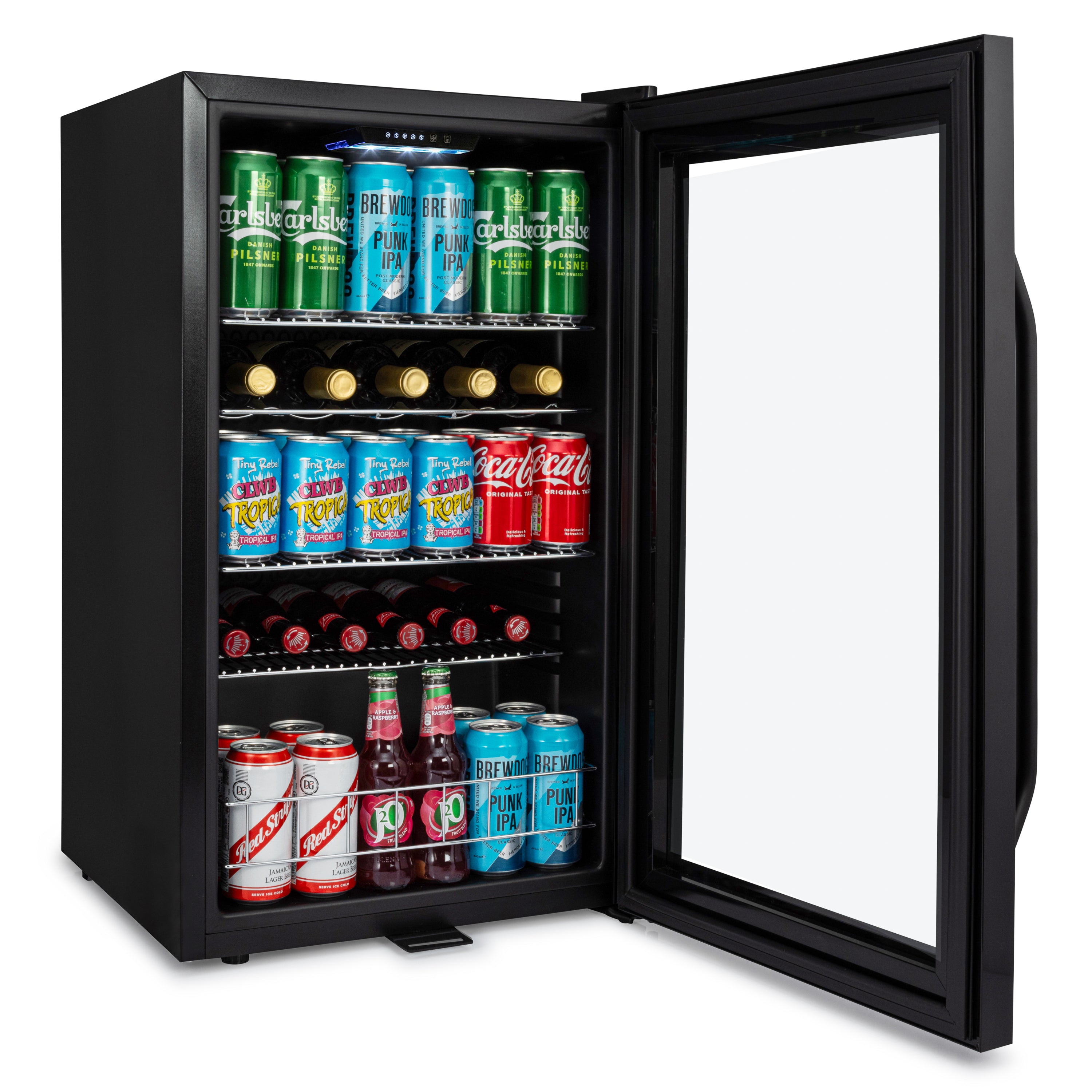 Subcold Ace 100 LED Touch Control Beer Fridge - Black | Refurbished