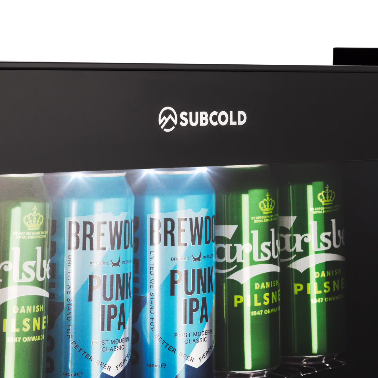 Subcold Ace 100 LED Touch Control Beer Fridge - Black