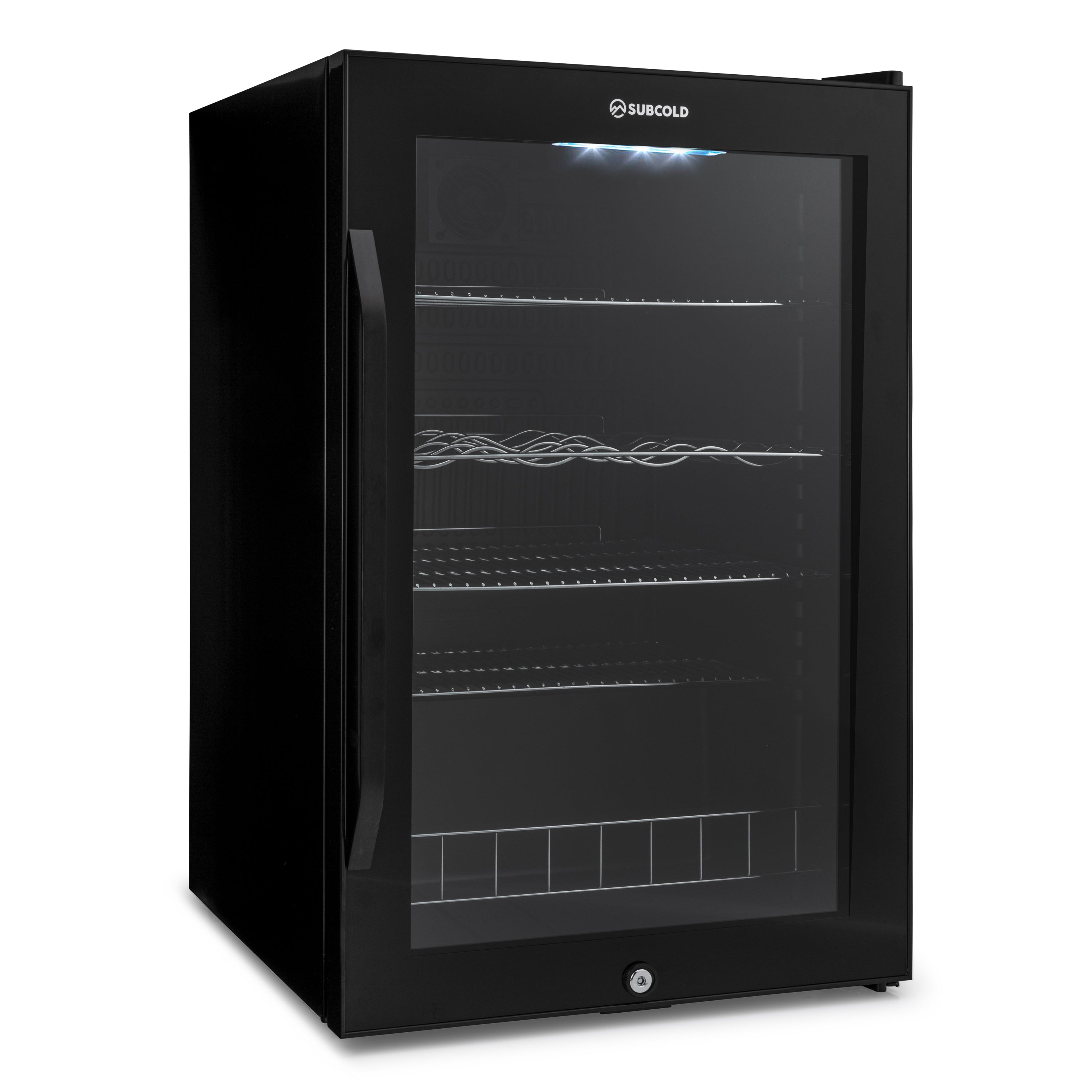 Subcold Ace 130 LED Touch Control Beer Fridge - Black | Refurbished