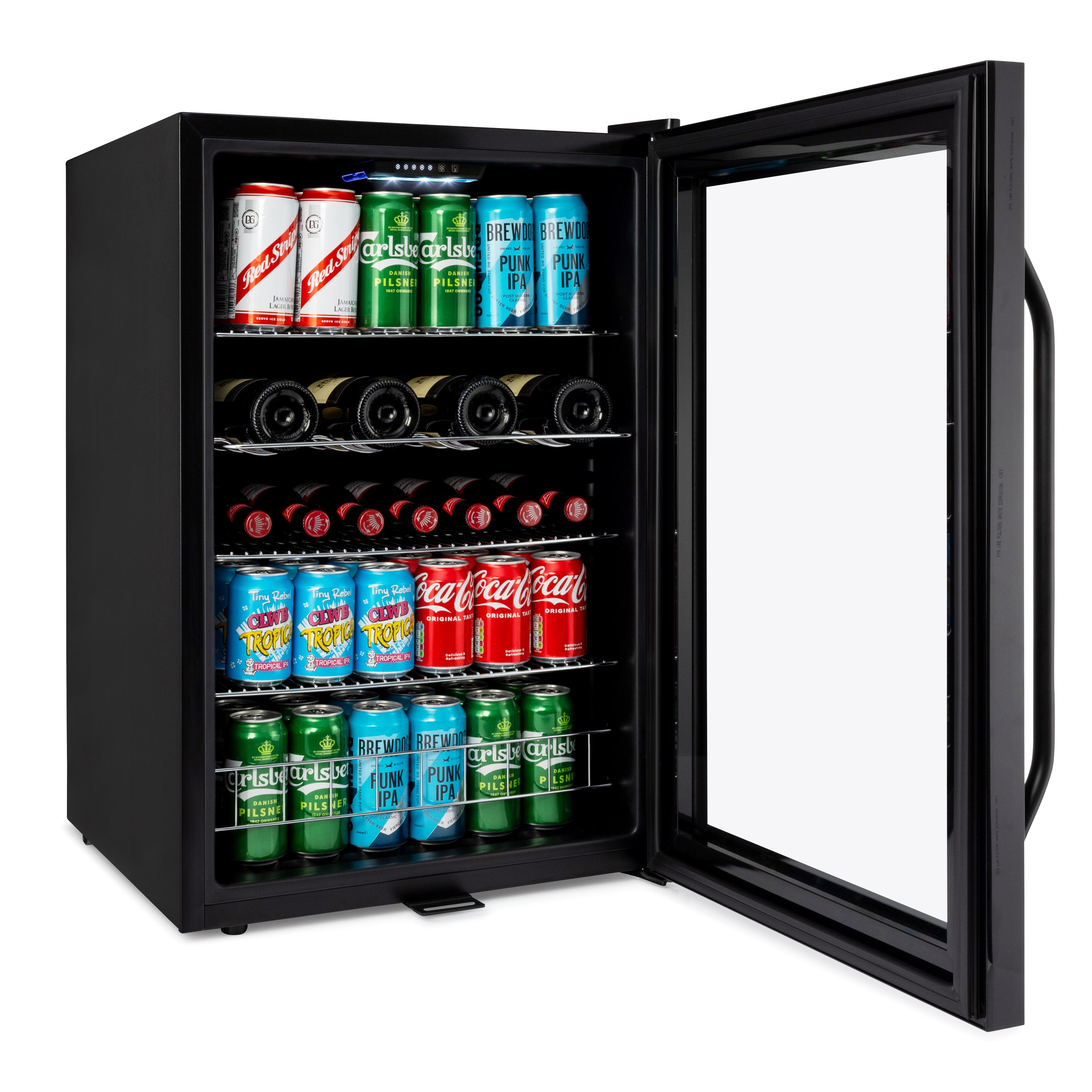 Subcold Ace 130 LED Touch Control Beer Fridge - Black | Refurbished