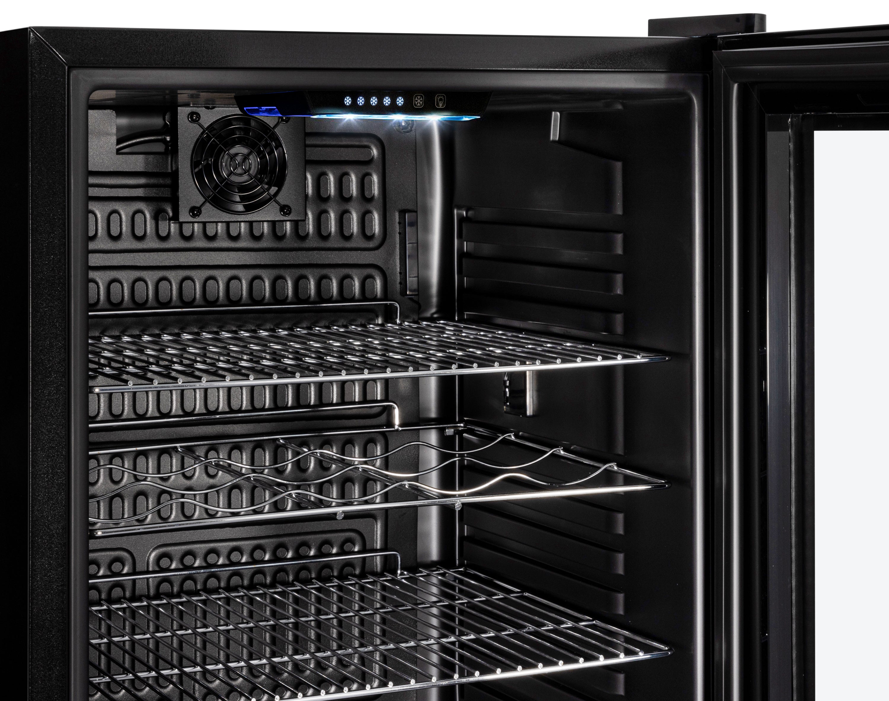 Subcold Ace 130 LED Touch Control Beer Fridge - Black | Refurbished