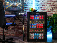 Thumbnail for Subcold Ace 130 LED Touch Control Beer Fridge - Black