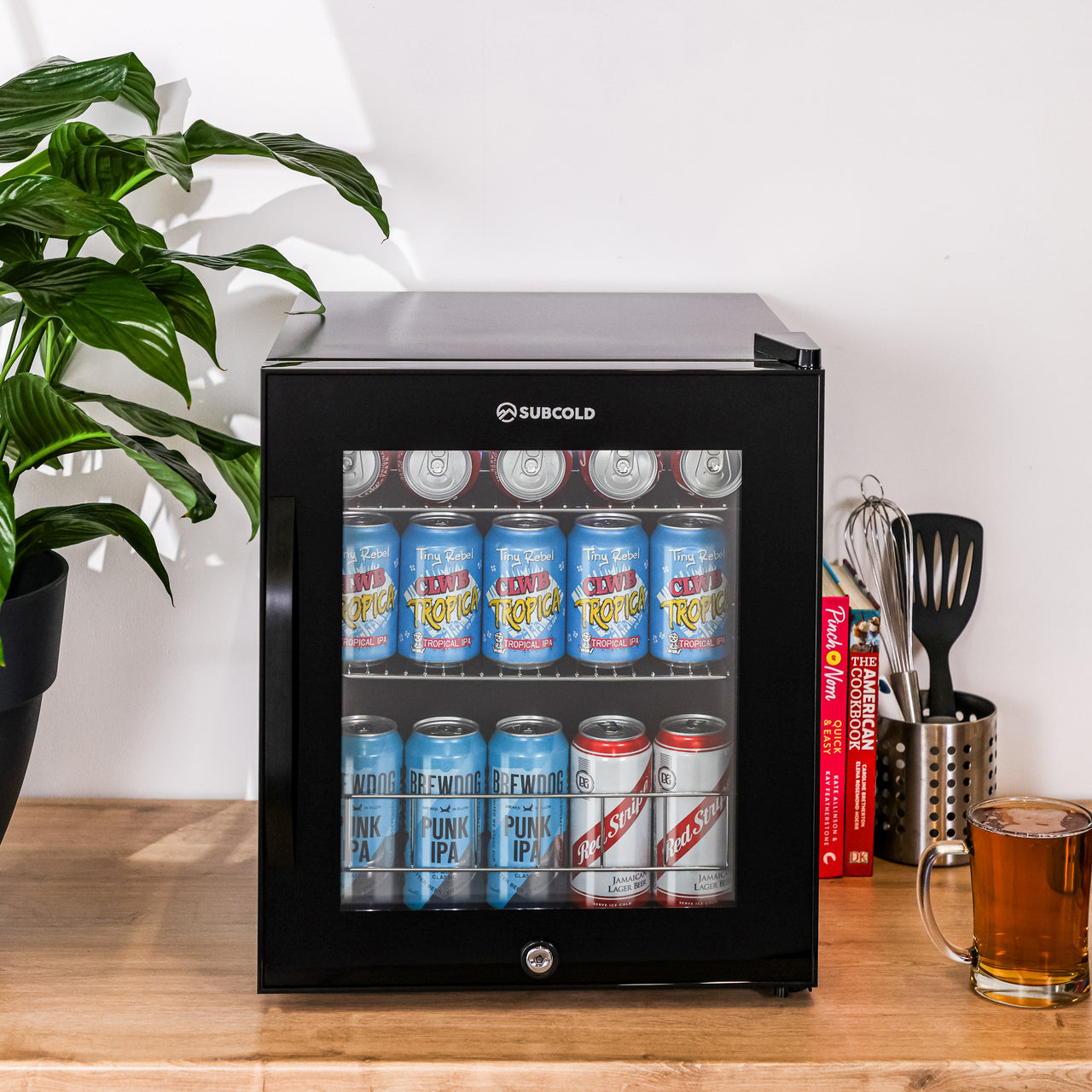 Subcold Ace 50 LED Touch Control Beer Fridge - Black