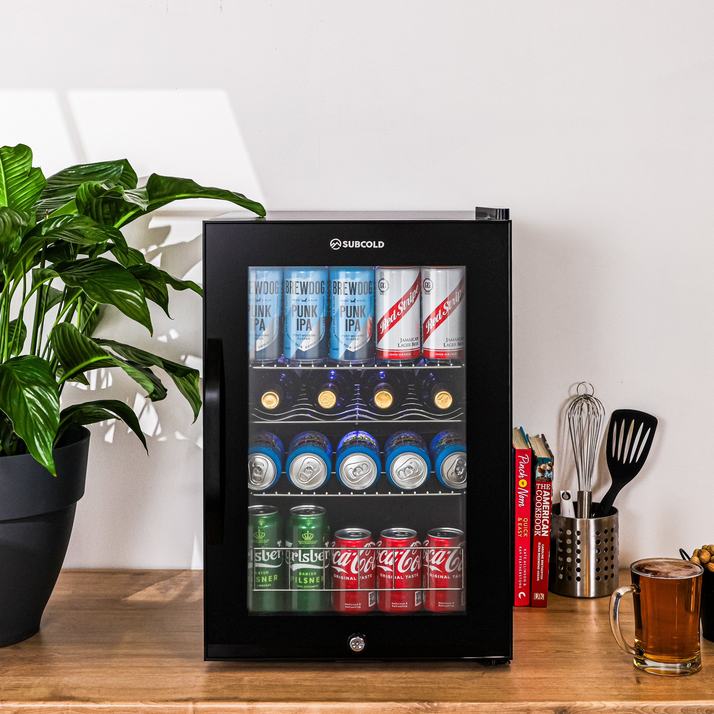 Subcold Ace 65 LED Touch Control Beer Fridge - Black | Refurbished