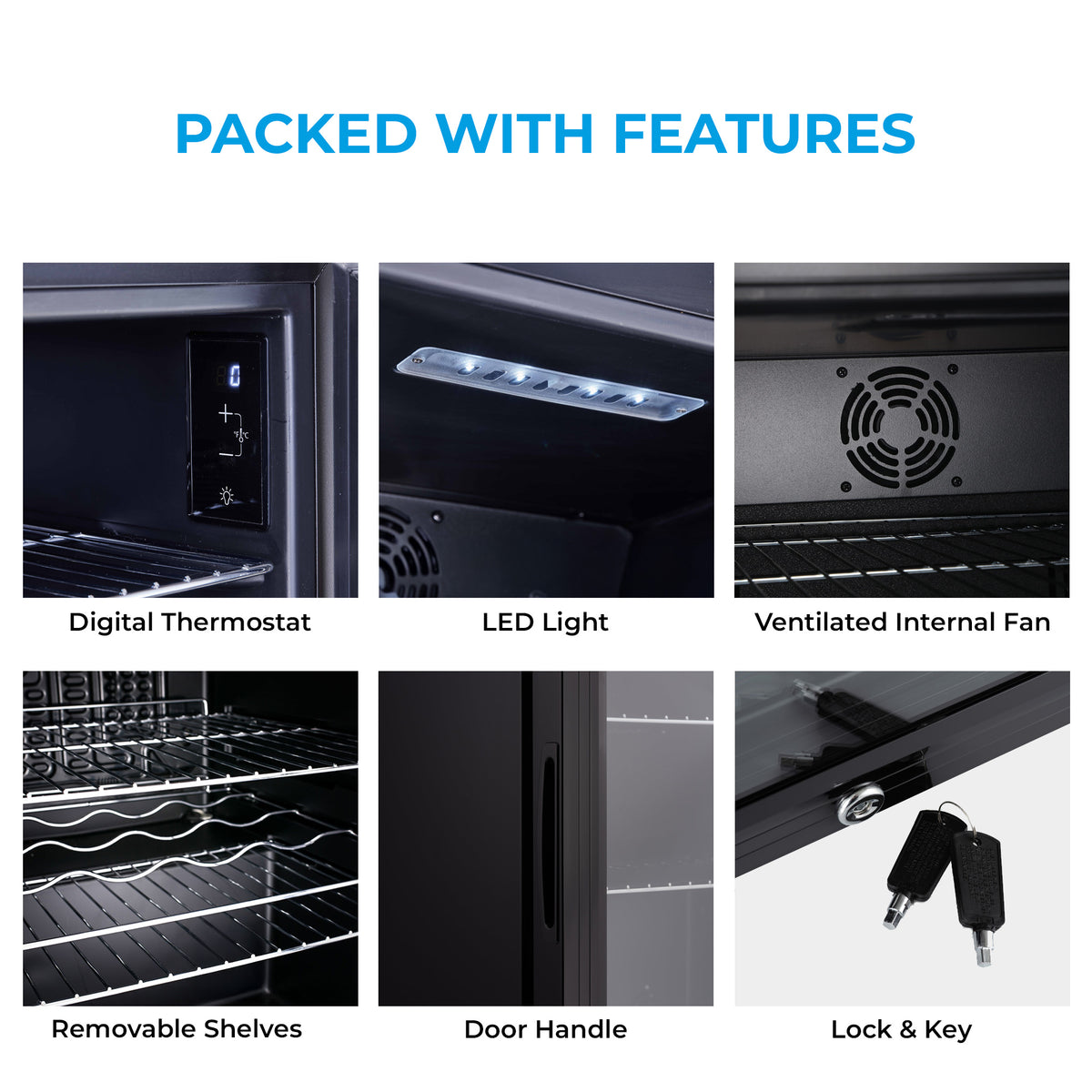 Beer Fridge | 85 Litre Glass Door Fridge | Subcold Mini Fridges