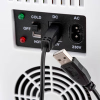 Thumbnail for Subcold classic 4L mini fridge 12 volt ac dc power options and hot cold switch button