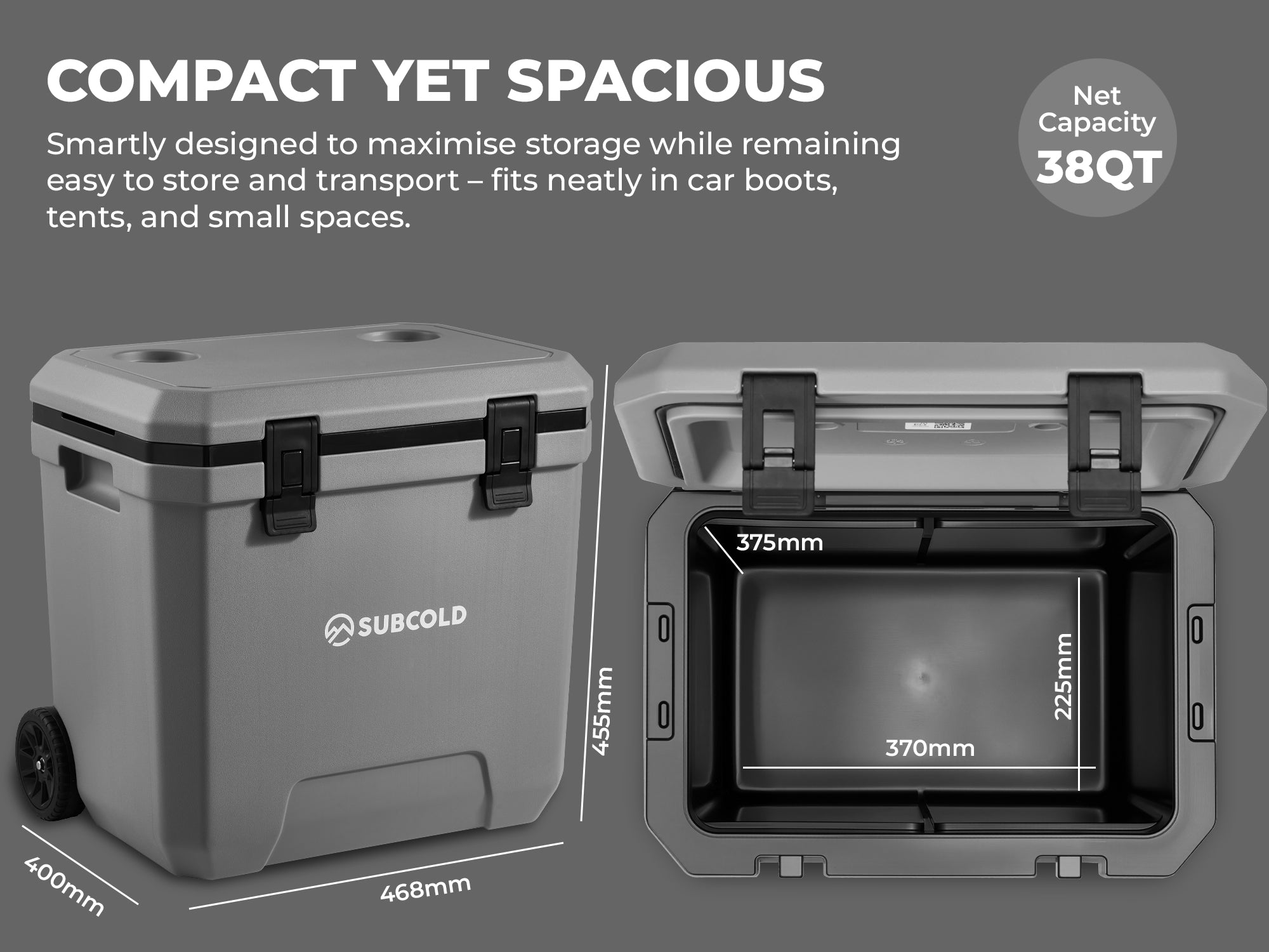 Portable Cool Box 38QT - Subcold Master38 Refurbished