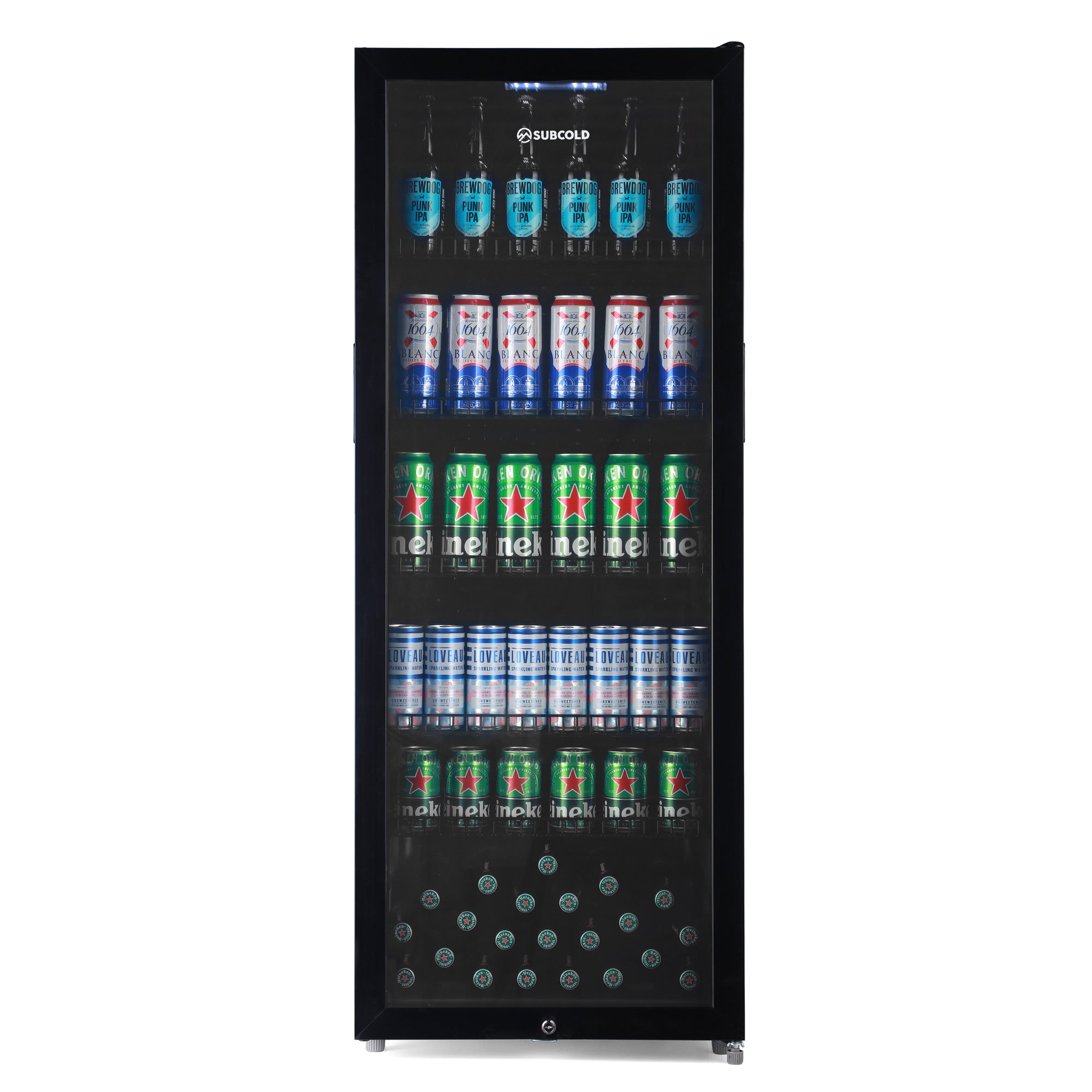 Subcold Maxi250 Tall Drinks Fridge Black