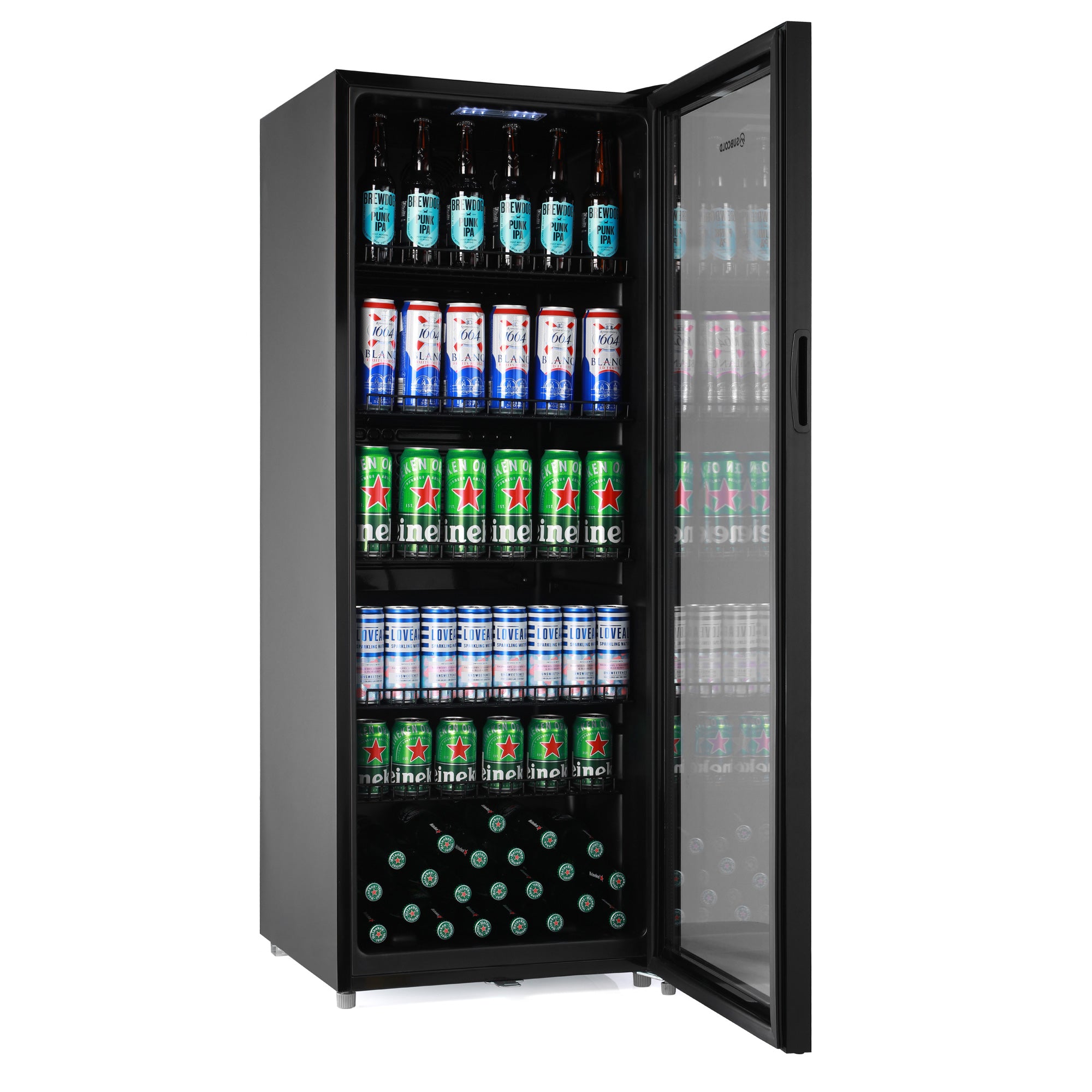 Subcold Maxi250 Tall Drinks Fridge Black