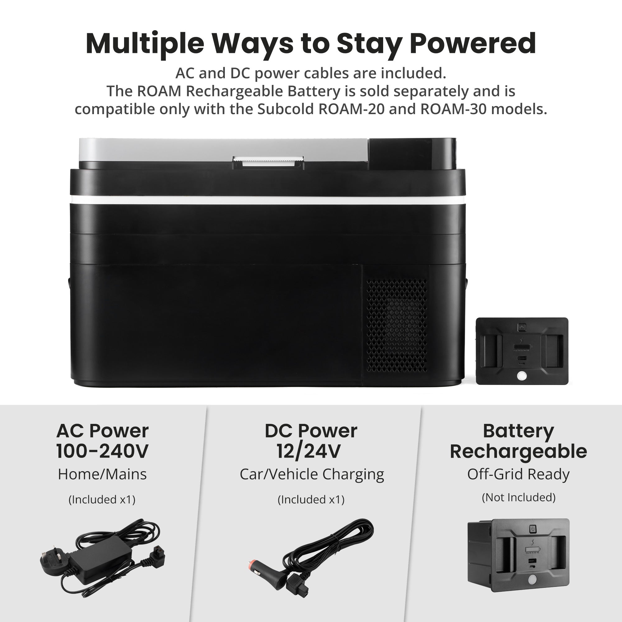 Subcold Roam30 Portable Car Fridge