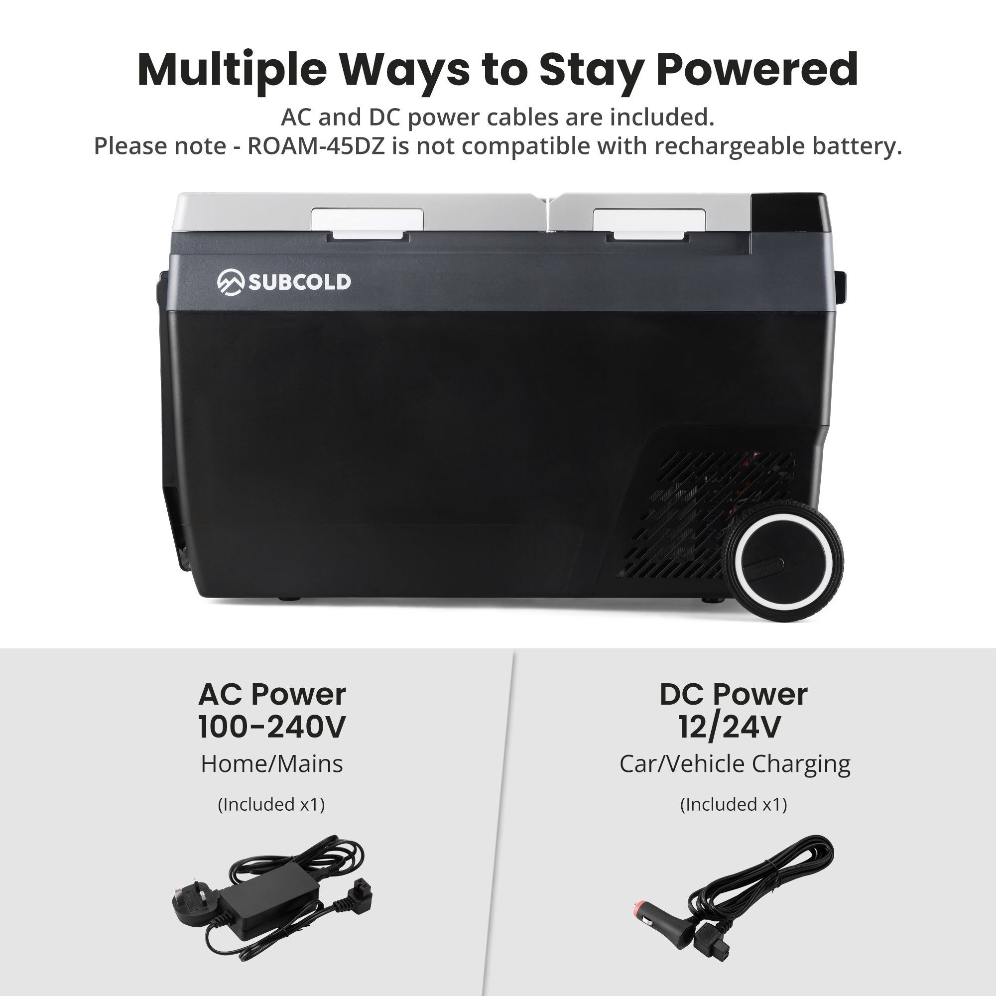 Subcold Roam-45DZ Portable Car Fridge