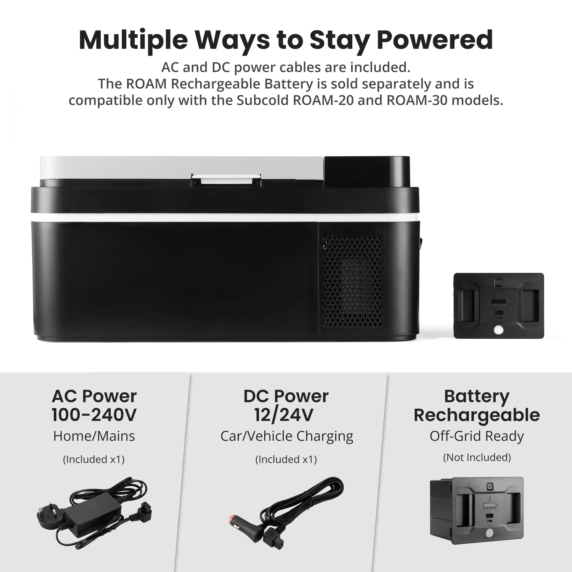 Subcold Roam20 Portable Car Fridge