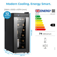 Thumbnail for Barcool Vino12 Slim Wine Cooler