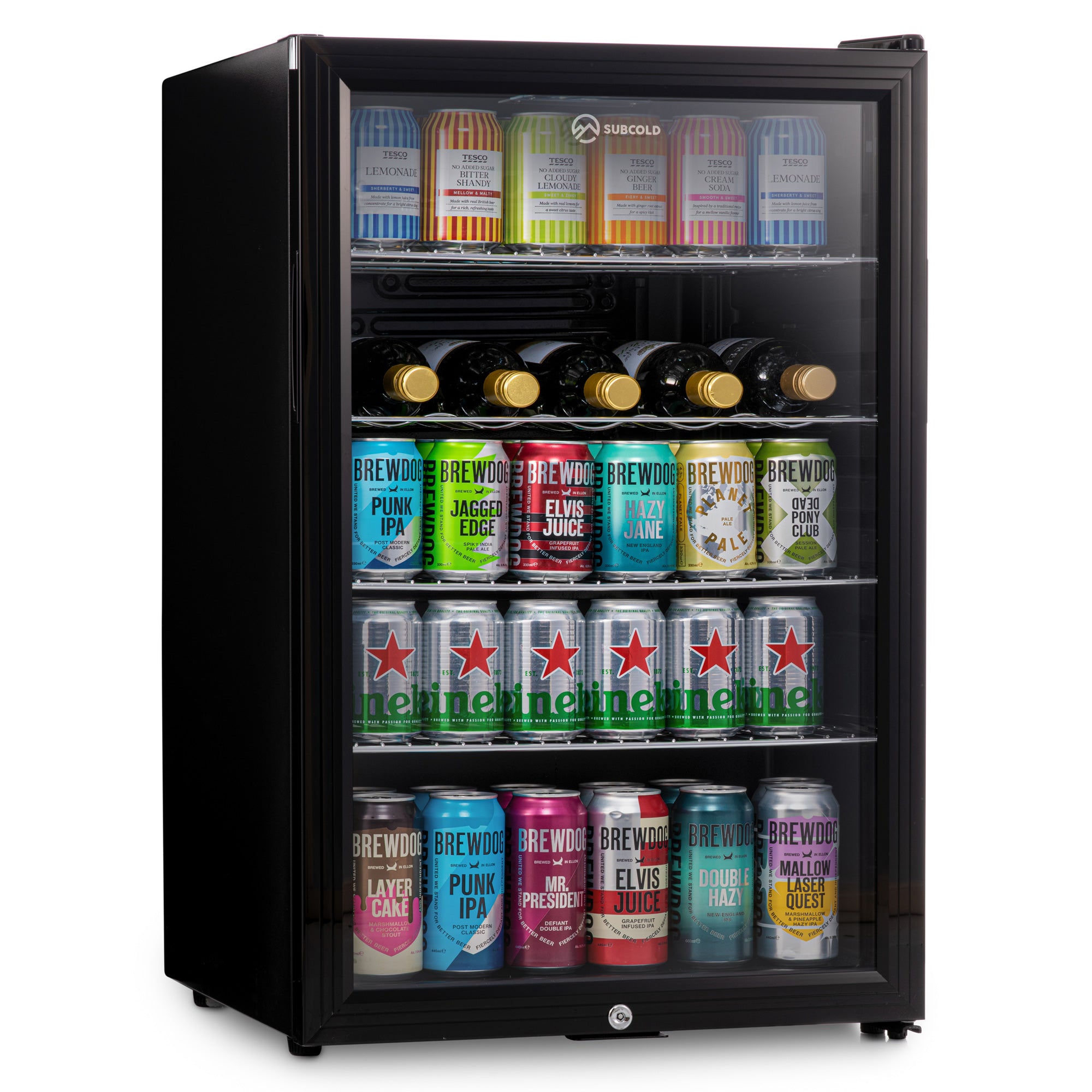 Subcold Super 115 LED Beer Fridge - Black