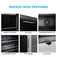 Thumbnail for Subcold Super 115 LED Beer Fridge - Stainless Steel