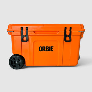 Orbie 55 Wheeled Cool Box Orange