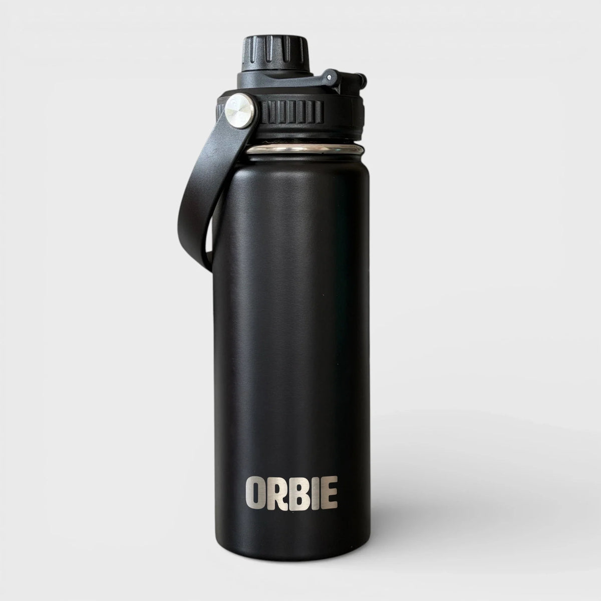 Orbie 18oz Insulated Bottle Black