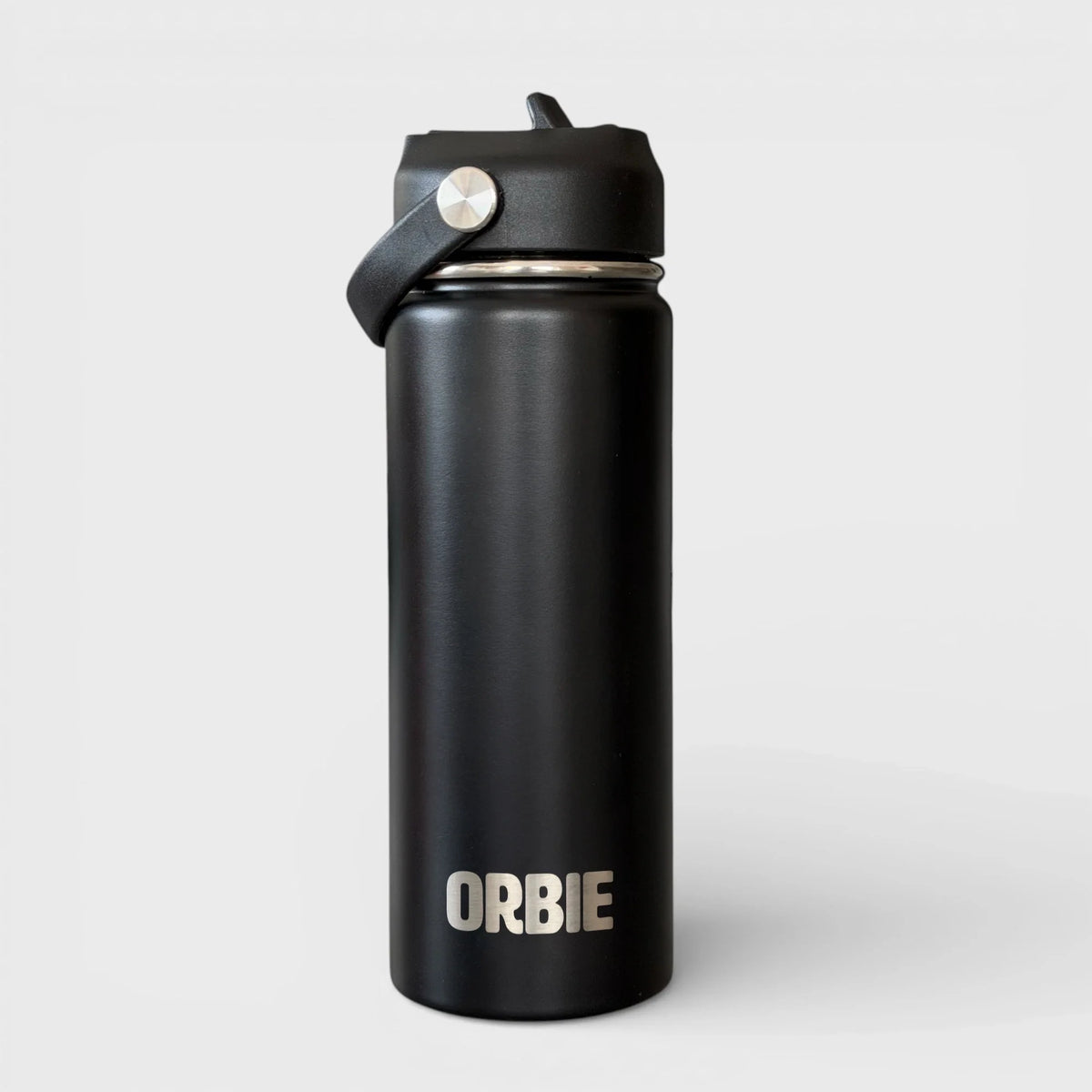 Orbie 18oz Insulated Bottle Black