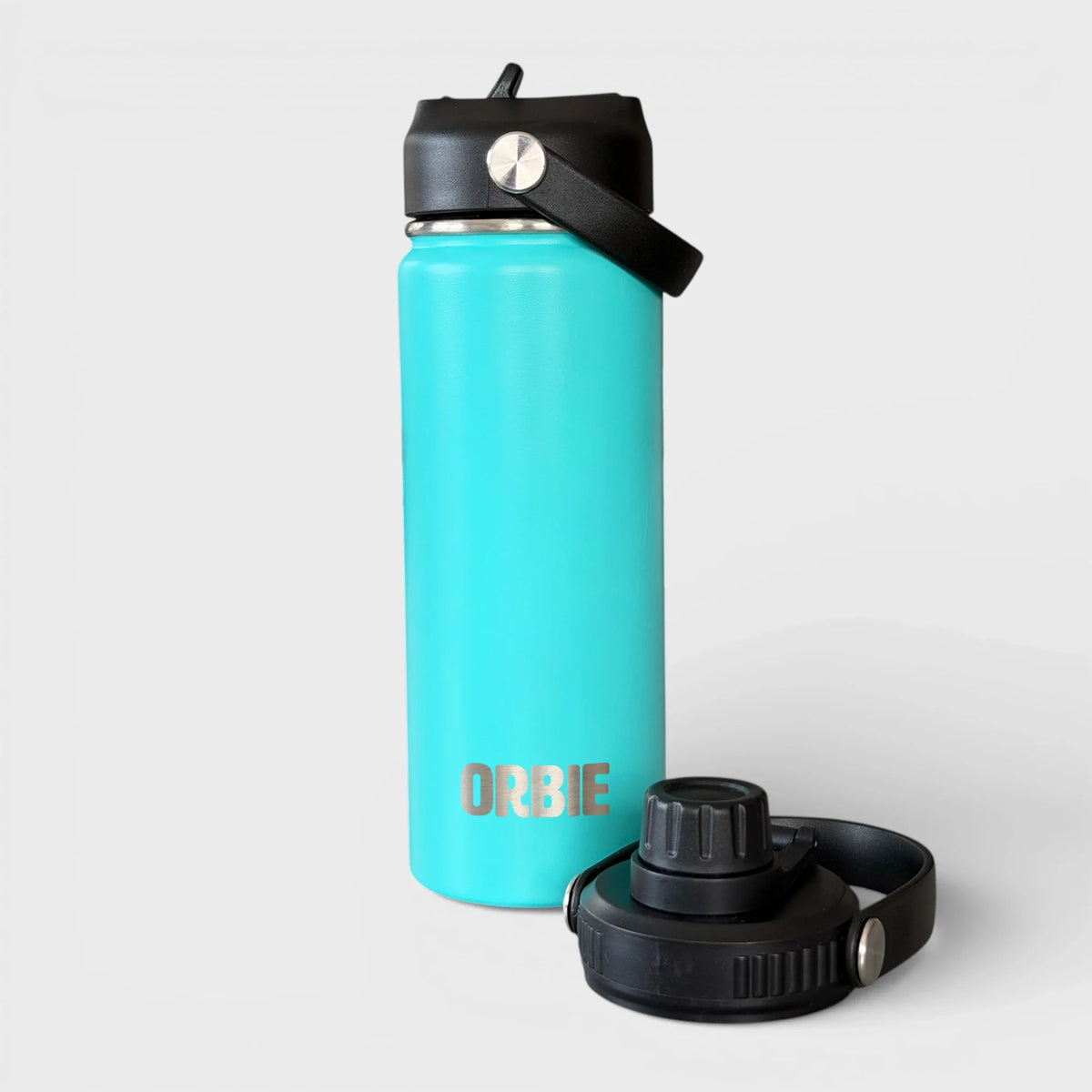 Orbie 18oz Insulated Bottle Turquoise