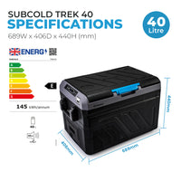 Thumbnail for Subcold Trek40 Portable Car Fridge Refurbished