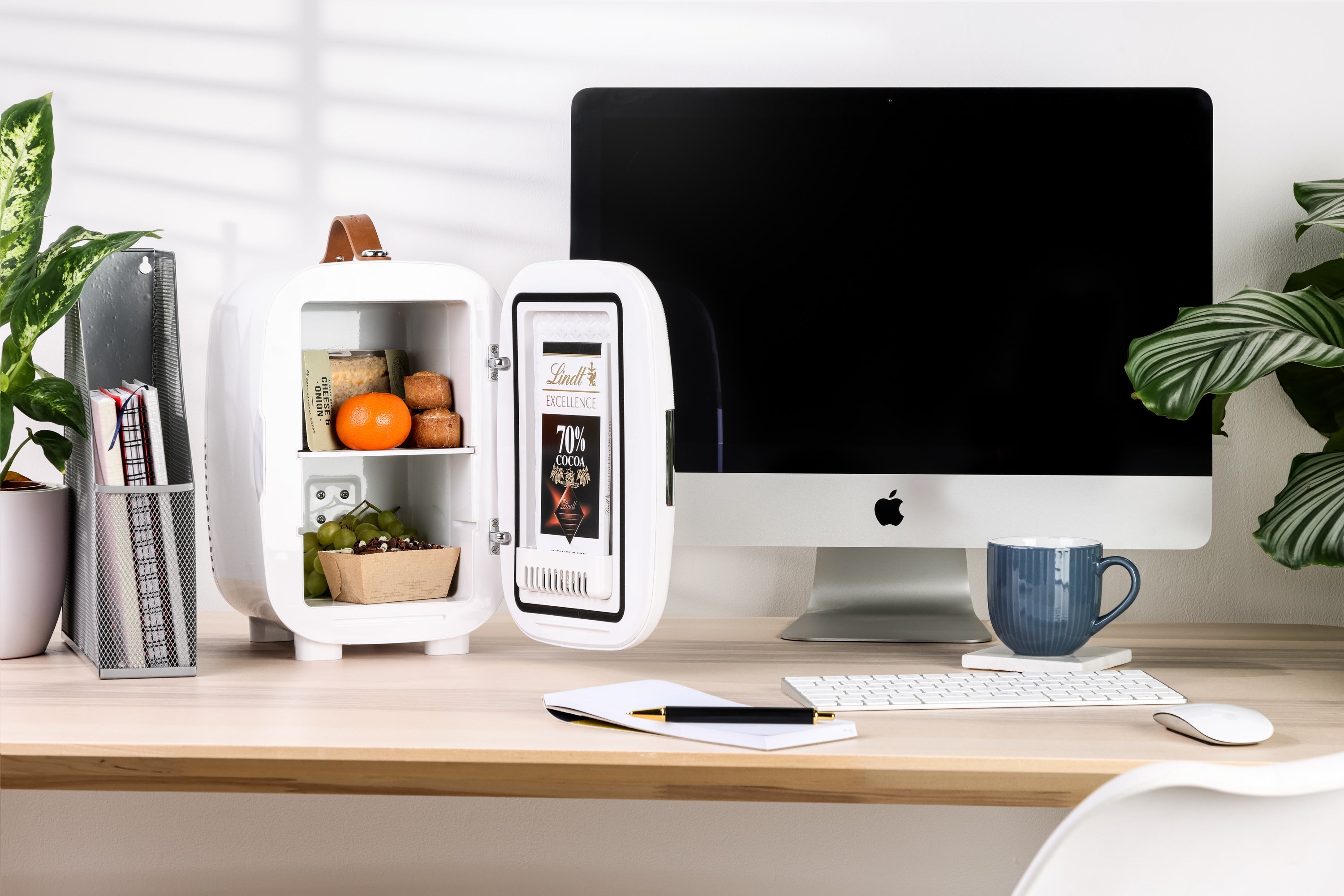 Pro 6L Cheq Mini Fridge - White | Refurbished