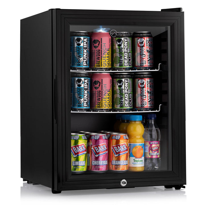 Full size beer fridge deals glass door