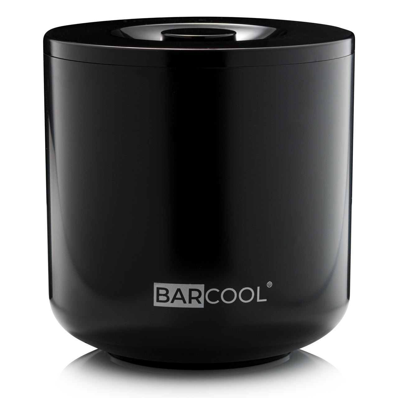 Barcool 4L Ice Bucket - Round Black