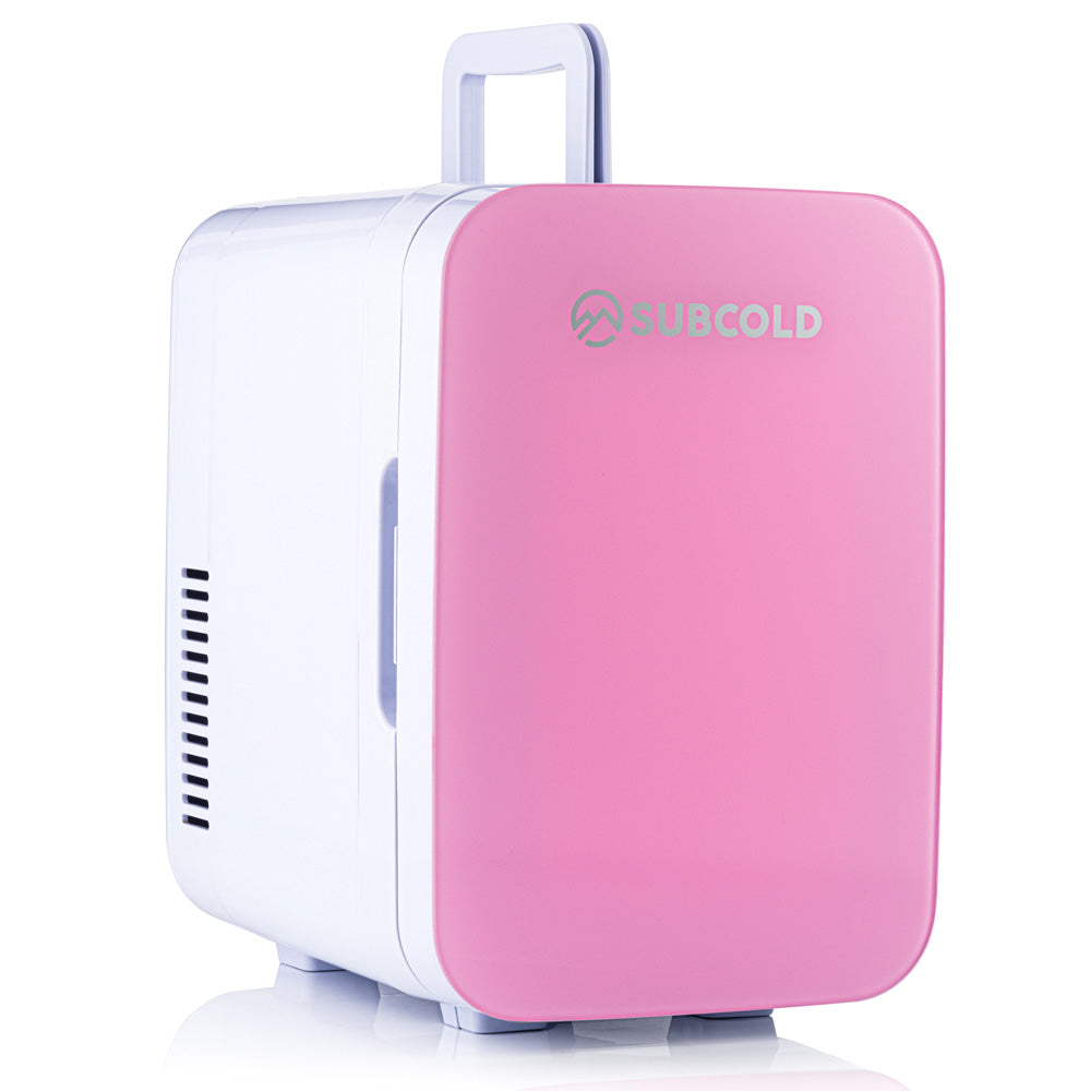 Subcold Ultra 6 litre pink skincare fridge
