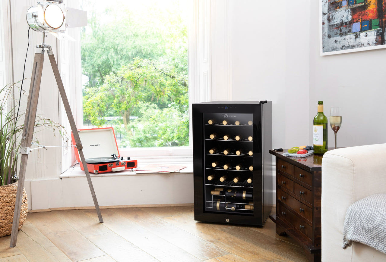 Subcold Viva 24 bottles under counter wine cooler fridge (70 litre)