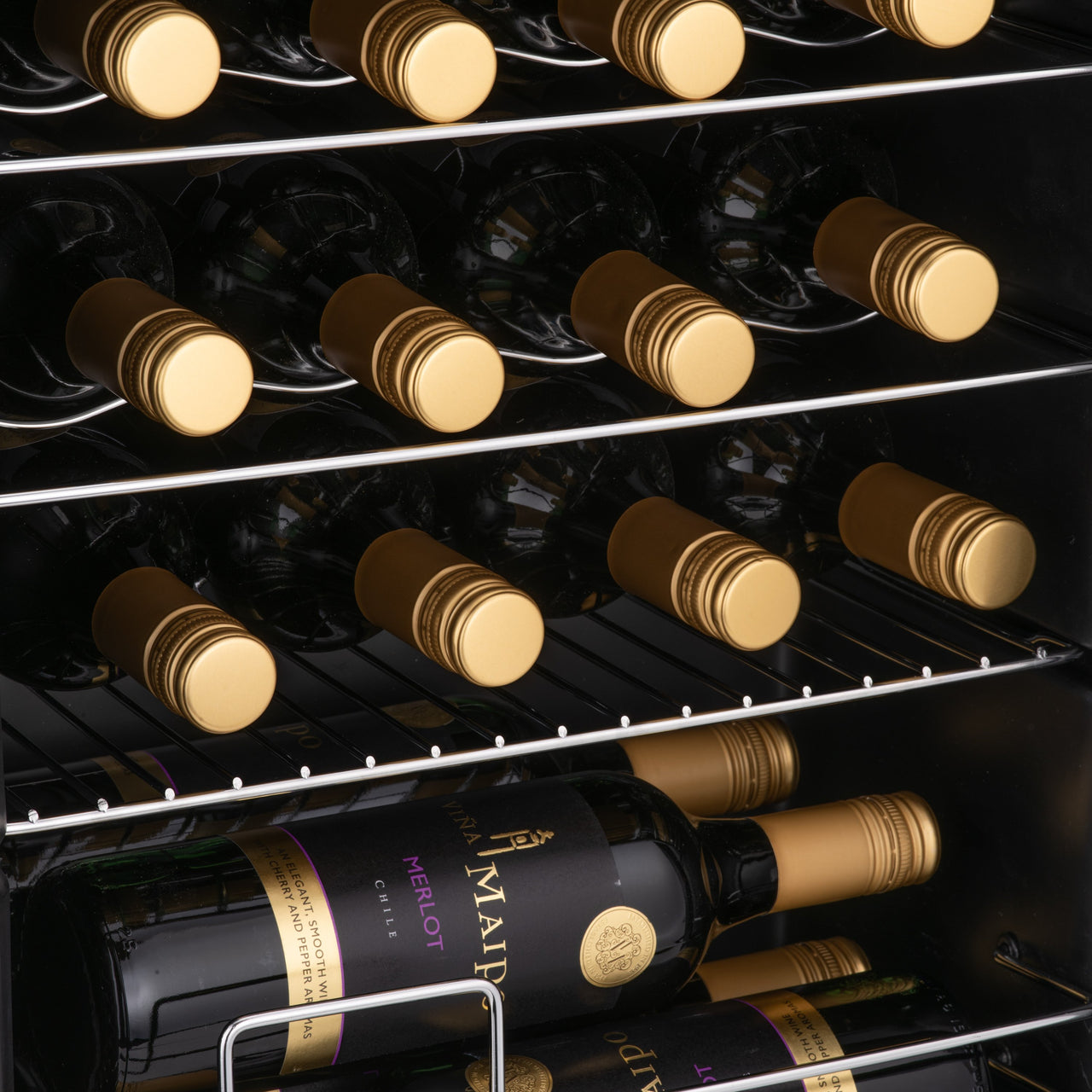 Subcold Viva 16 bottles wine cooler fridge (48 litre) internal chrome shelves