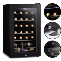 Thumbnail for Subcold Viva 24 bottles wine cooler fridge (70 litre) features