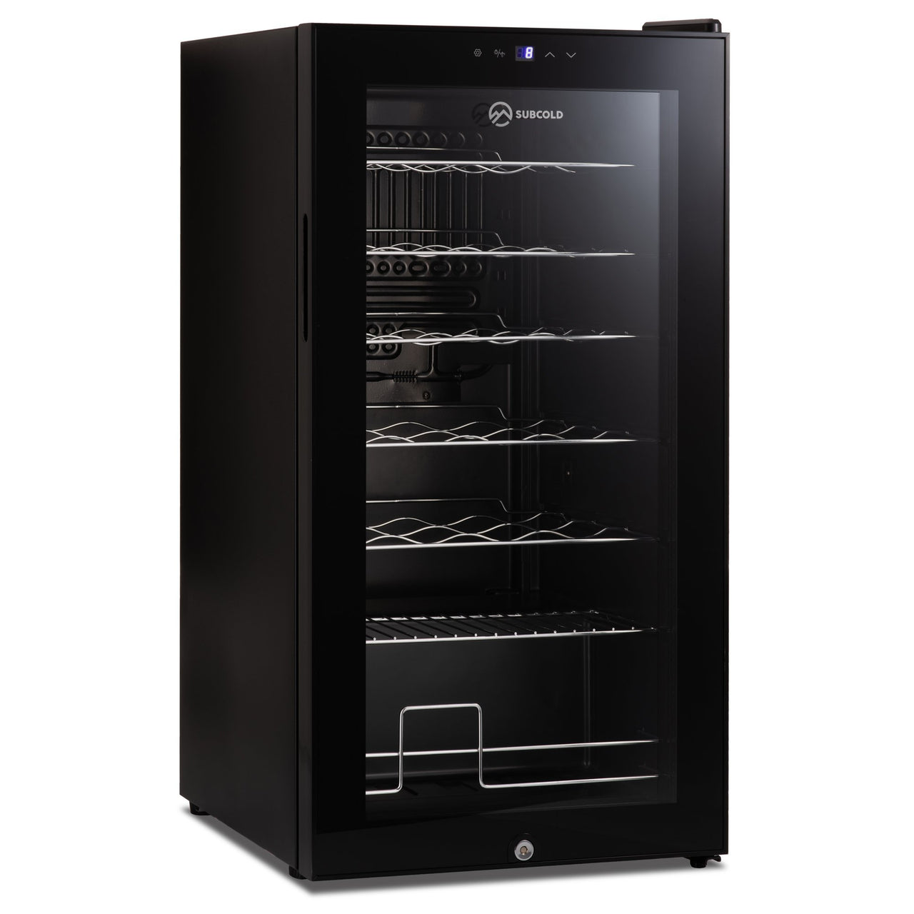 Subcold Viva 28 bottles wine cooler fridge (82 litre) interior