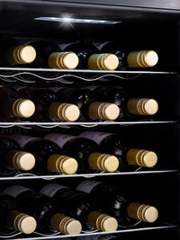 Thumbnail for Subcold Viva 28 bottles wine cooler fridge (82 litre) LED light
