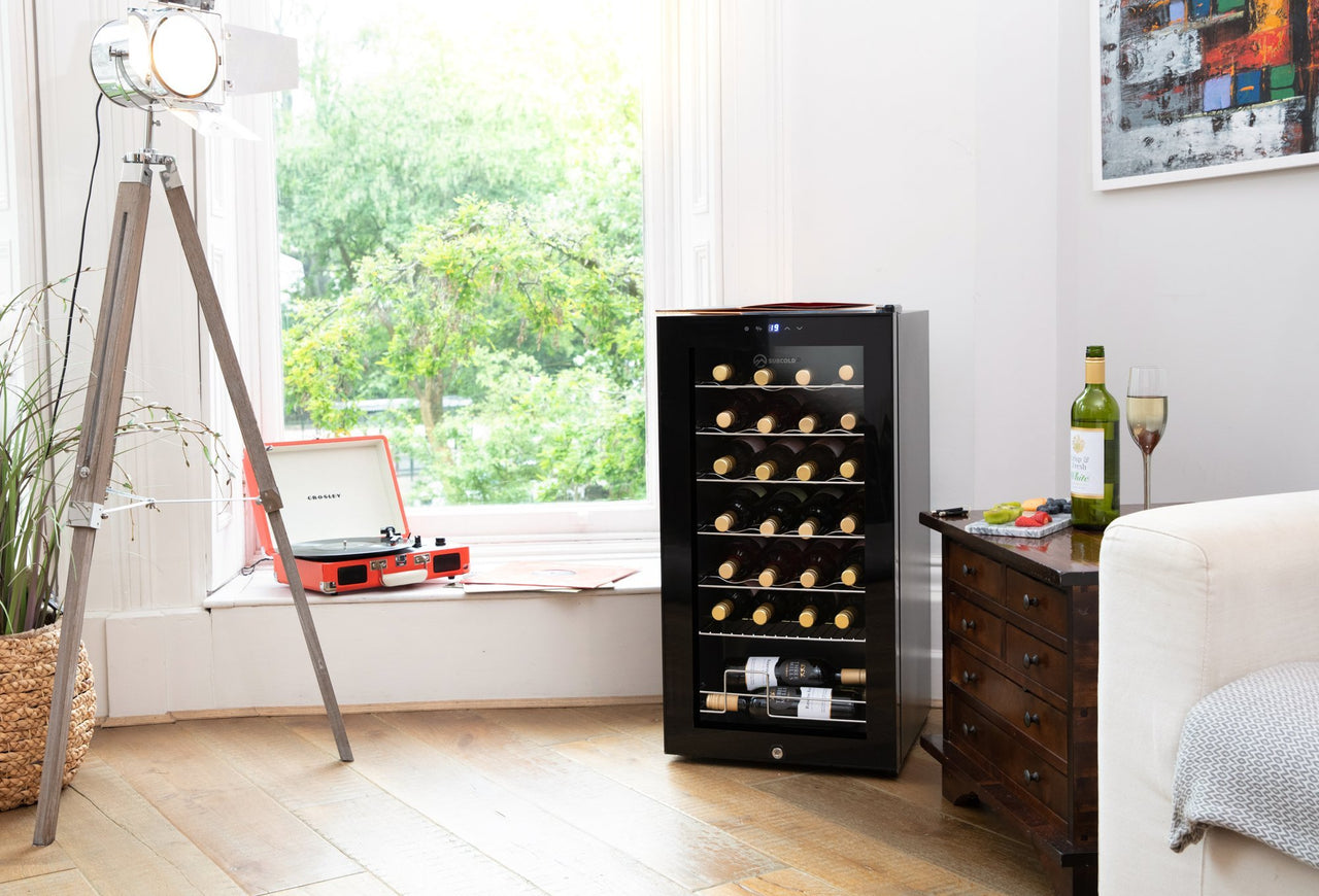 Subcold Viva 28 bottles wine cooler under counter fridge (82 litre)
